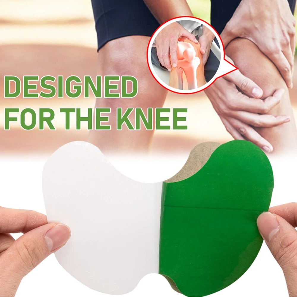 Wormwood Knee Patches Knee Joint Pain Sticker for Back Neck Shoulder Relief Muscle Soreness Ache Arthrits Rheumatoid Tenosynovit
