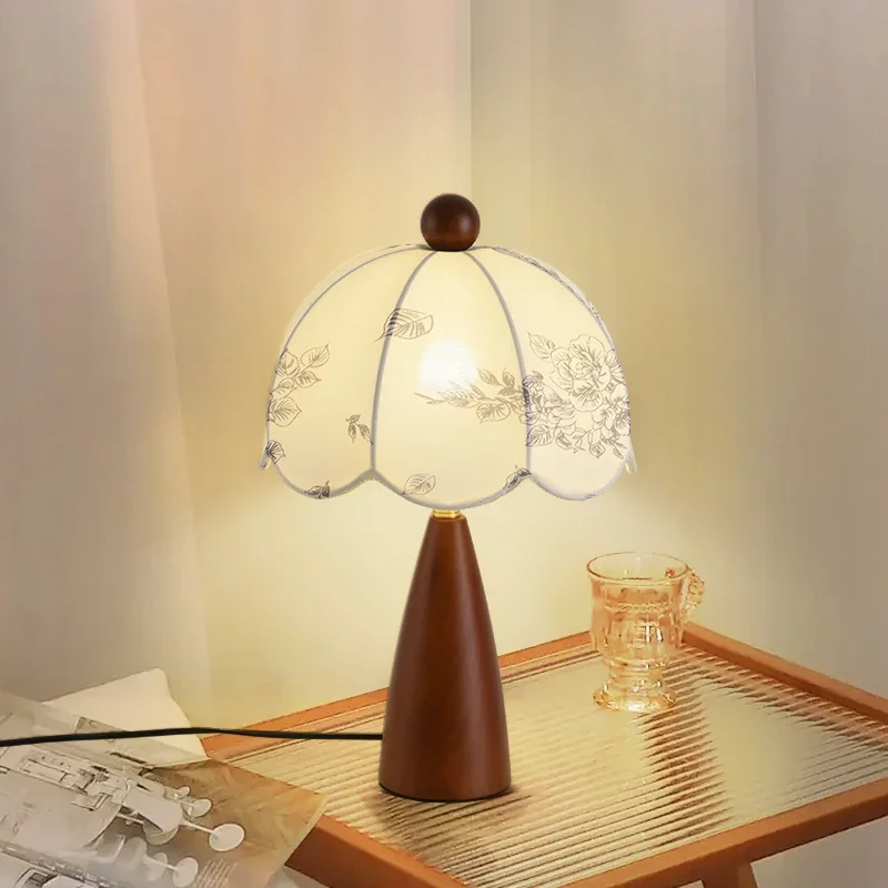 KARLOS Contemporary Creativity Table Lamp American Retro Art Living Room Study Villa Hotel Bedroom LED Bedside Desk Light