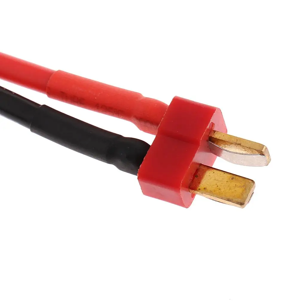 T Plug Male to Female Cable 14AWG Extension Adapter RC Battery Lead for Universal Quadcopter Kit