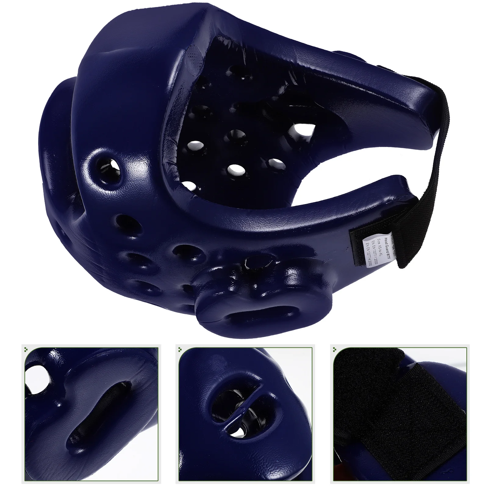 

EVA Martial for Kids Lightweight Shock Absorbant Taekwondo Kickboxing Sparring Headgear Protects Ears Forehead