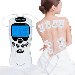 Electric Neck Back Massager TENS Foot Pain Body Massager Electro Muscle Electrotherapy Stimulator Therapy Massage Slimming Relax