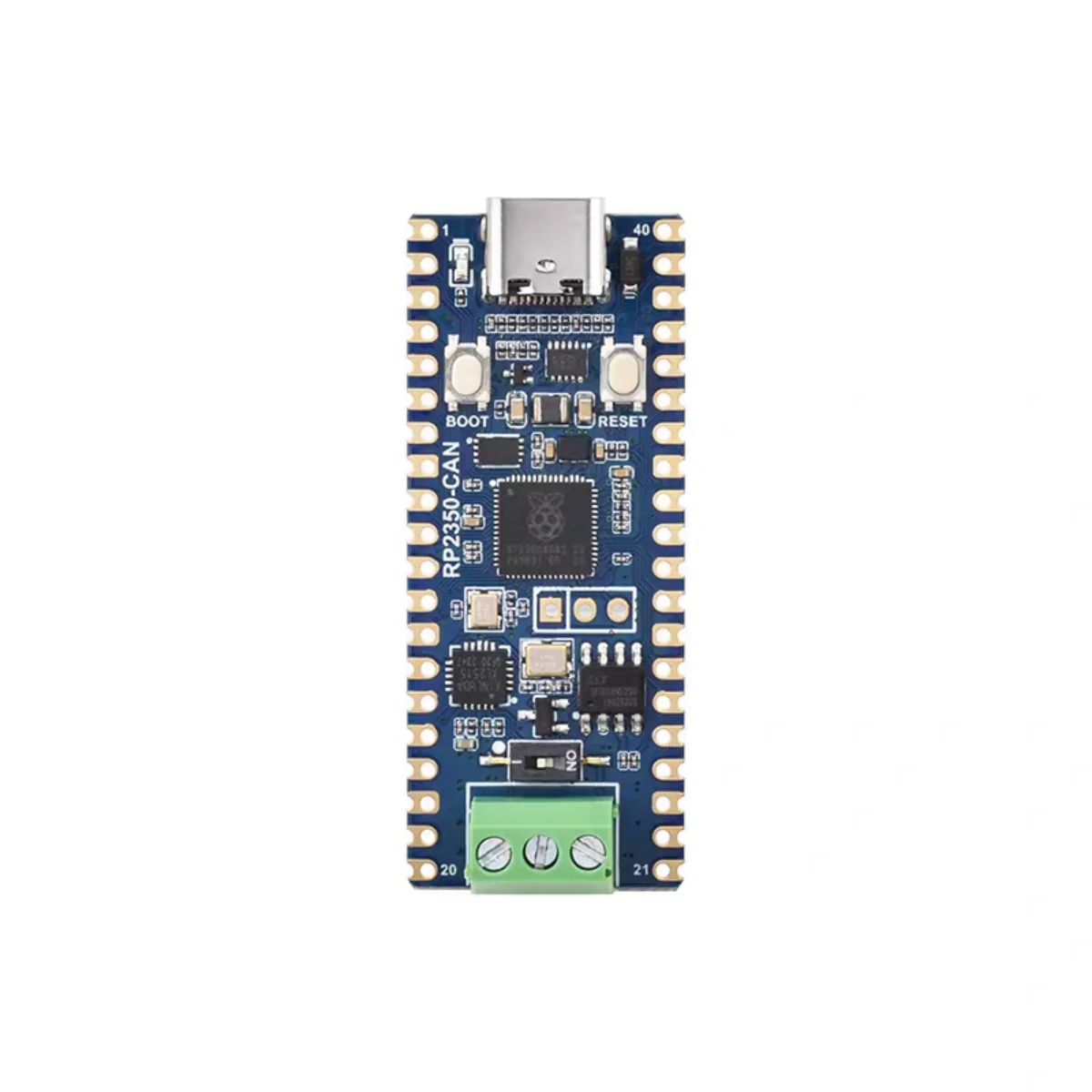 Micro Snow Raspberry Pi Pico2 RP2350A Development Board XL2515 CAN Controller MicroPython