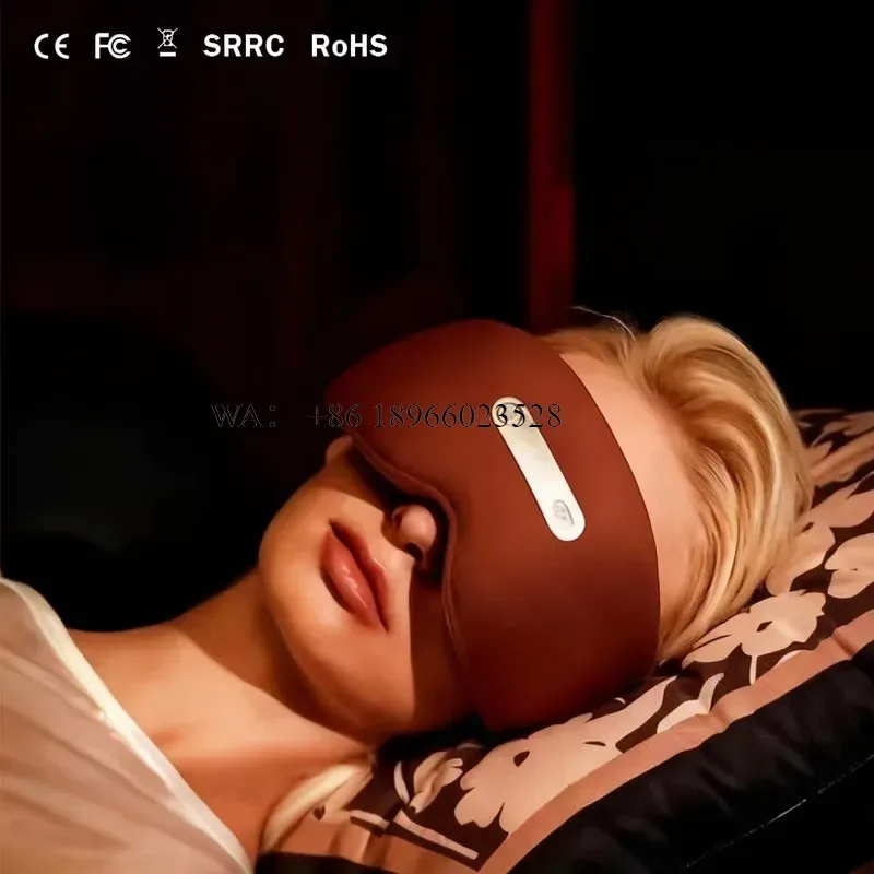 WMWMNU for AI Sleep Mask Intelligent Bluetooth USB Heat Smart Technology Sleep Tech Sleep Aid Eye Massager