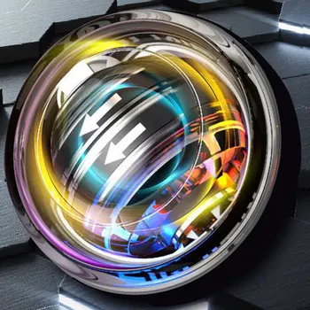הוביל כוח gyroscope כדור כוח gyroscope כדור gyroscope יד שריר כוח מאמן תרגיל