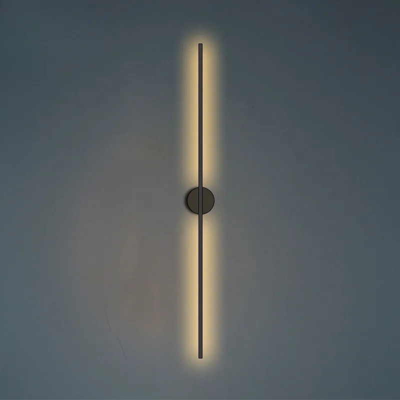 

Линейный настенный светильник, минималистичный, светодиодный, креативный, в стиле скандинавского дизайна, для молодых дизайнеров.