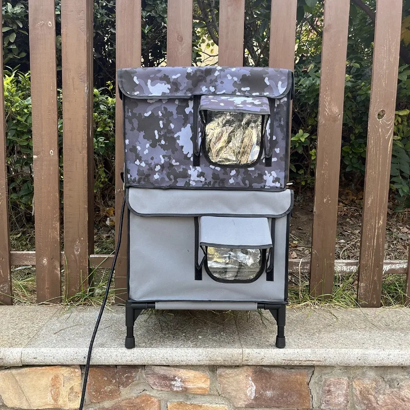 

Кошачий туалет На открытом воздухе Отопление и изоляция Кошачий туалет Складная клетка Домик для домашних животных Универсальный на все сезоны