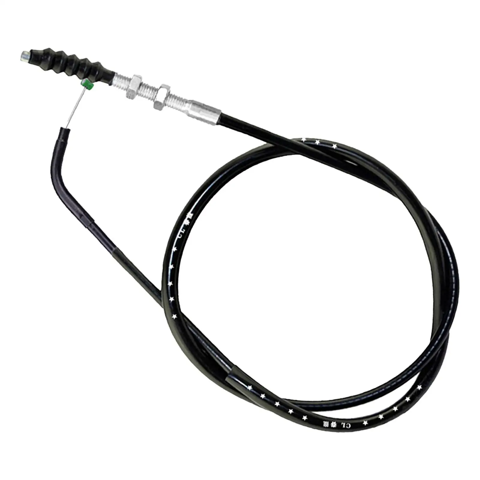 Motorcycle Clutch Brake Throttle Cable Steel Wire Easy to Install Accessories Fitting Length 124cm for Yamaha Feizi 400C