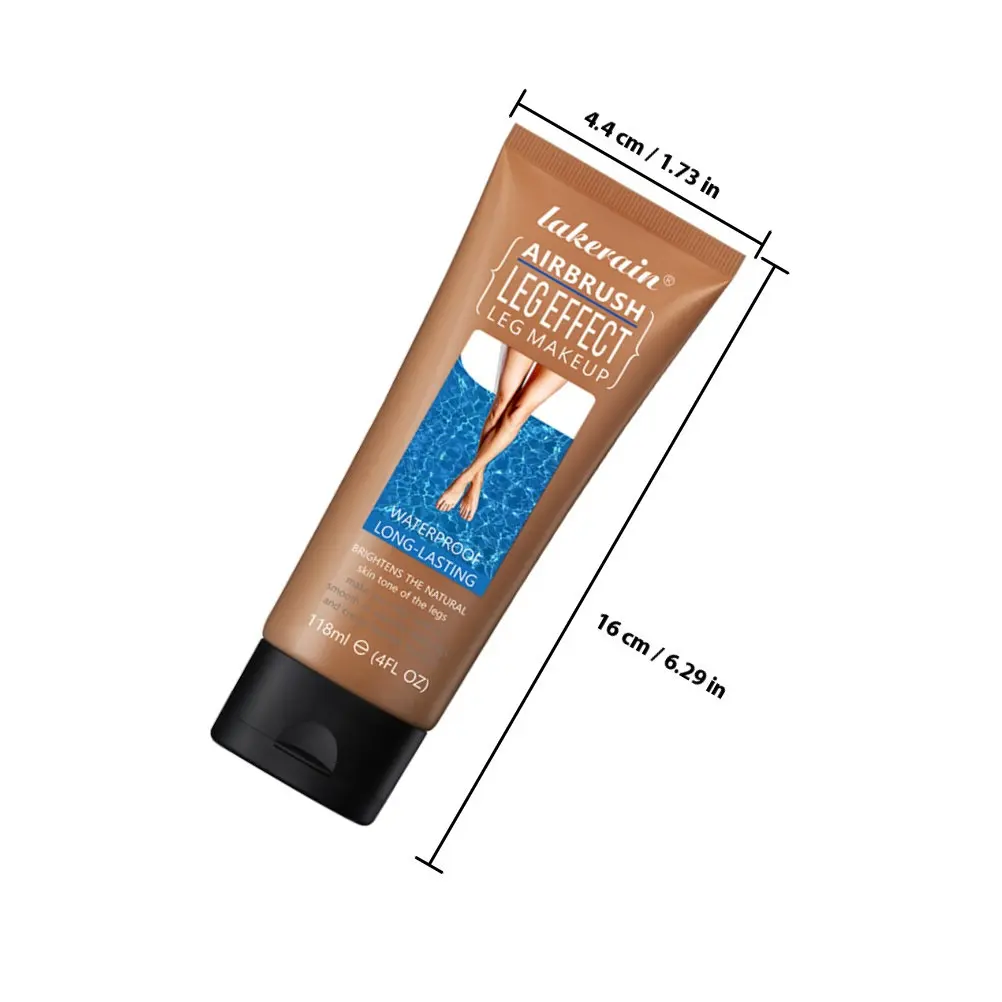 Leg Foundation Makeup Liquid Body Foundation with Brightening Agents Water Resistant Long Wear Leg Shimmer for Photo Ready