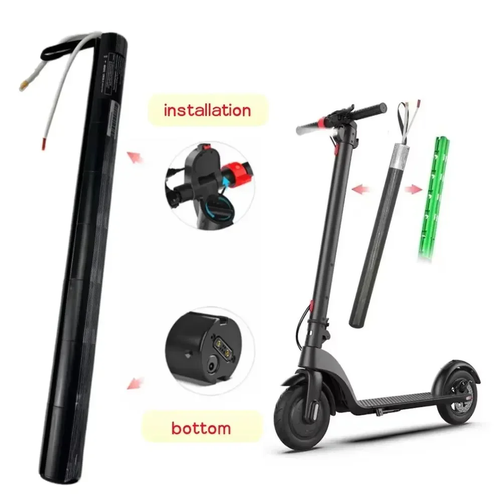 🚧10s3p 36V Battery 4400/6600/7800mAh High-capacity High Output For Carbon Fiber Scooter Battery Pack🧸