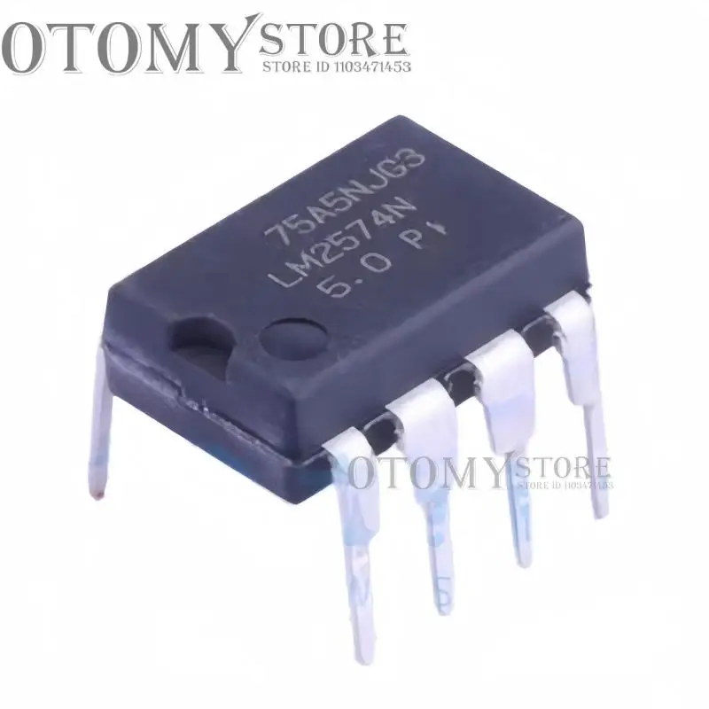 100% NEW LM2574N-5.0 LM2574N LM2574 DIP-8 Chipset