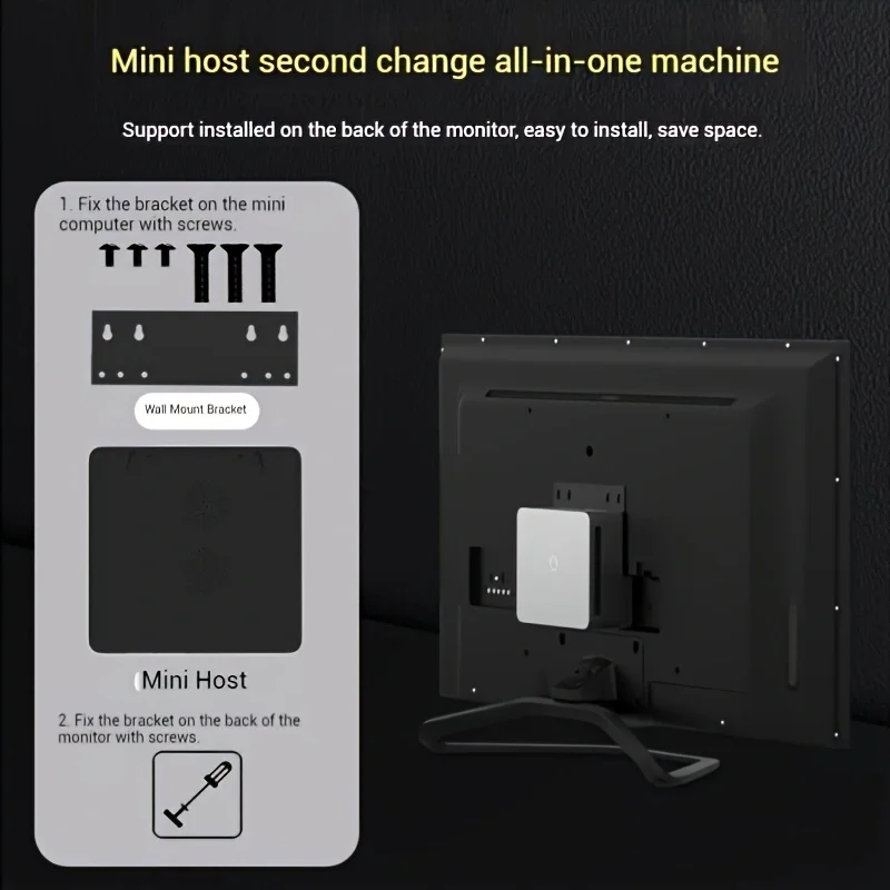 Genmachine AMD Ryzen 9 7940HS كمبيوتر صغير | 8-Core 16-خيط | 32 جيجابايت DDR5 + 512 جيجابايت NVMe SSD | واي فاي 6E وبلوتوث 5.2 | المزدوج HDMI 4K O #5