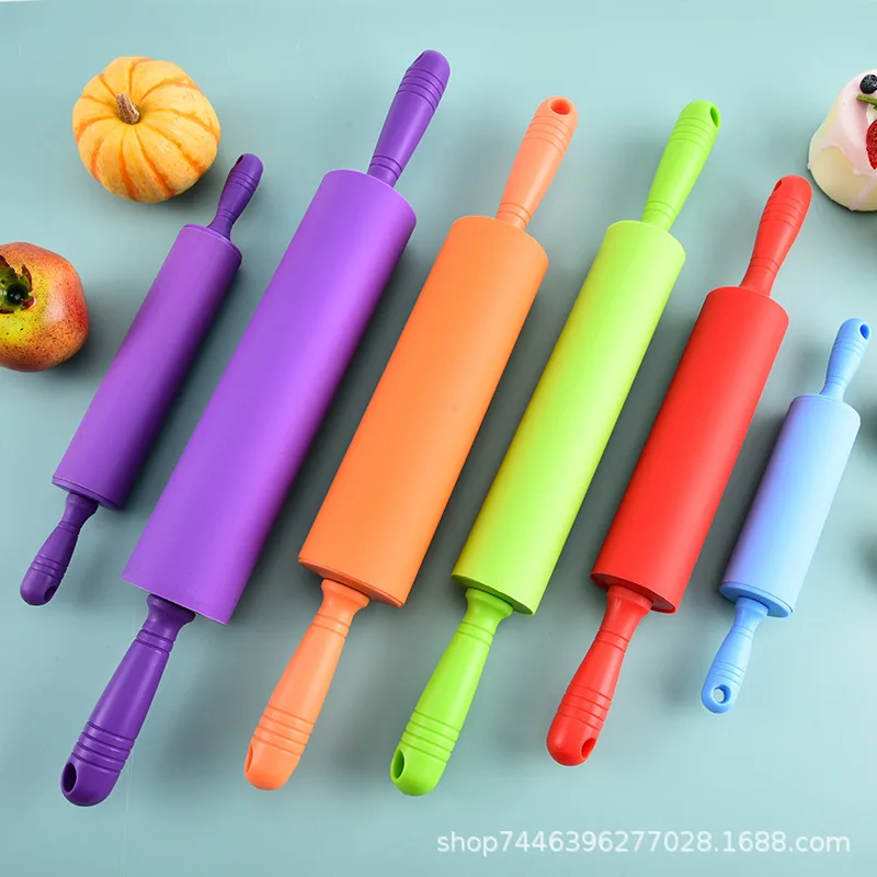 

Food Grade Silicone Rolling Pin, Rolling Dough, Rolling Pin, Kneading Dough, Hand-held Baking Tools