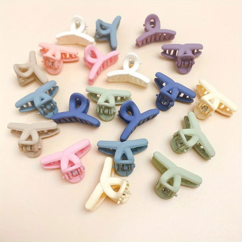 South Korea Mixed Matte Small Size And Word Grab Clip Mini Candy Color Hair Grab Forehead Bangs Broken Hairpin Hair Accessories