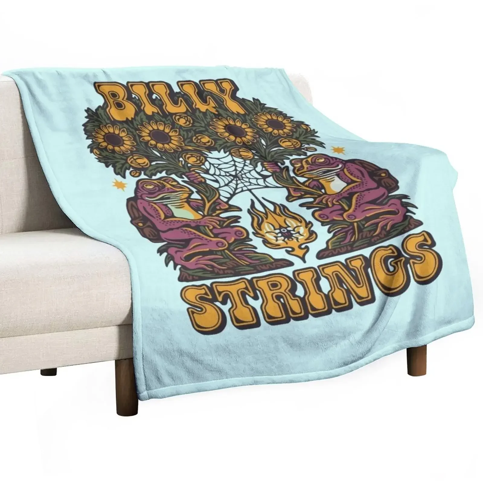 

Billy Strings FALL WINTER 2021 Throw Blanket for sofa Sleeping Bag Polar Blankets