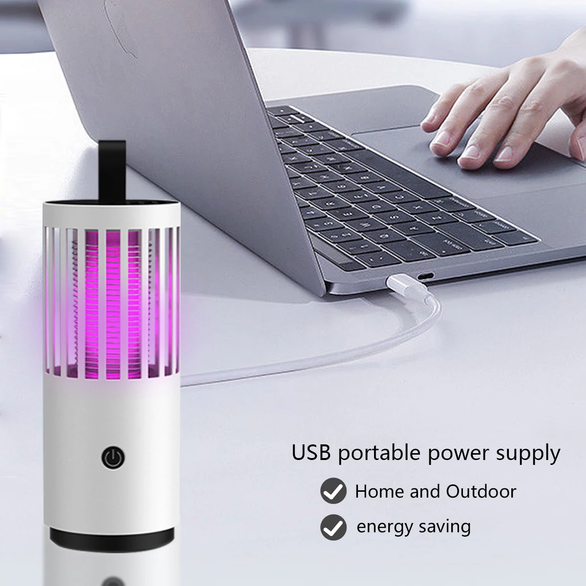 3 MODES Indoor Outdoor Latest Version Rechargeable Strong Electric Shock Mosquito Killer Lamp