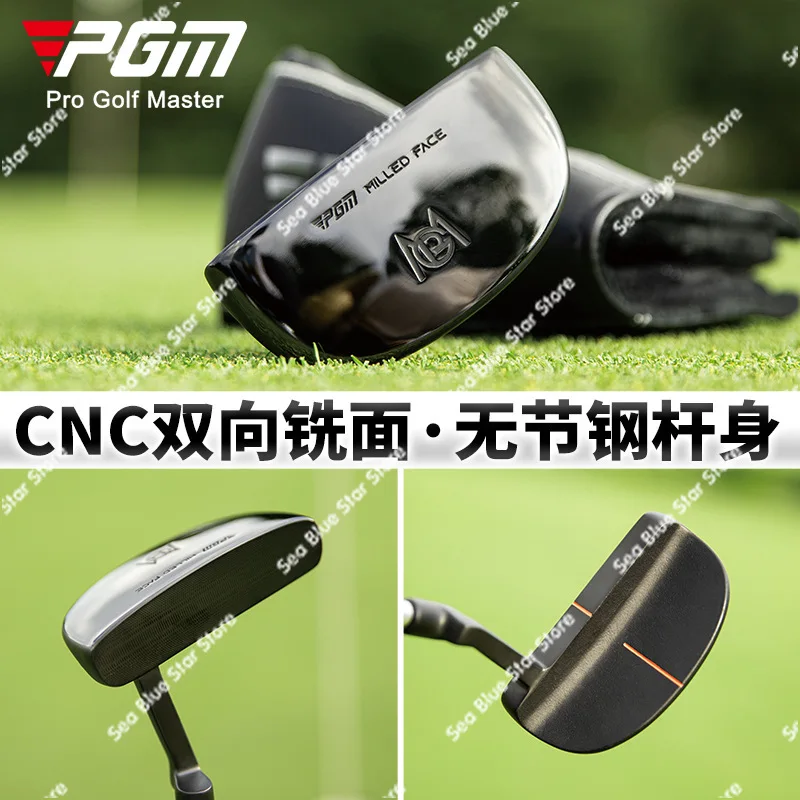 

Мужской паттер для гольфа из нержавеющей стали с низким центром тяжести и линией прицеливания PGM