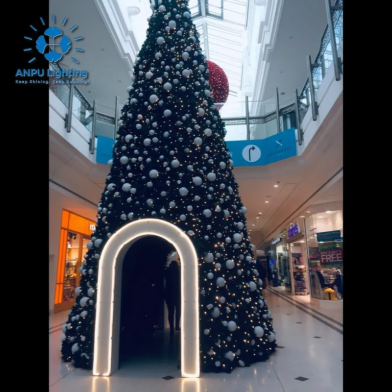 ANPU Outdoor RGBW Recessed Brick Lights Waterproof IP65 DMX512 Control For Landscape Pathway Illumination Made Of Plastic