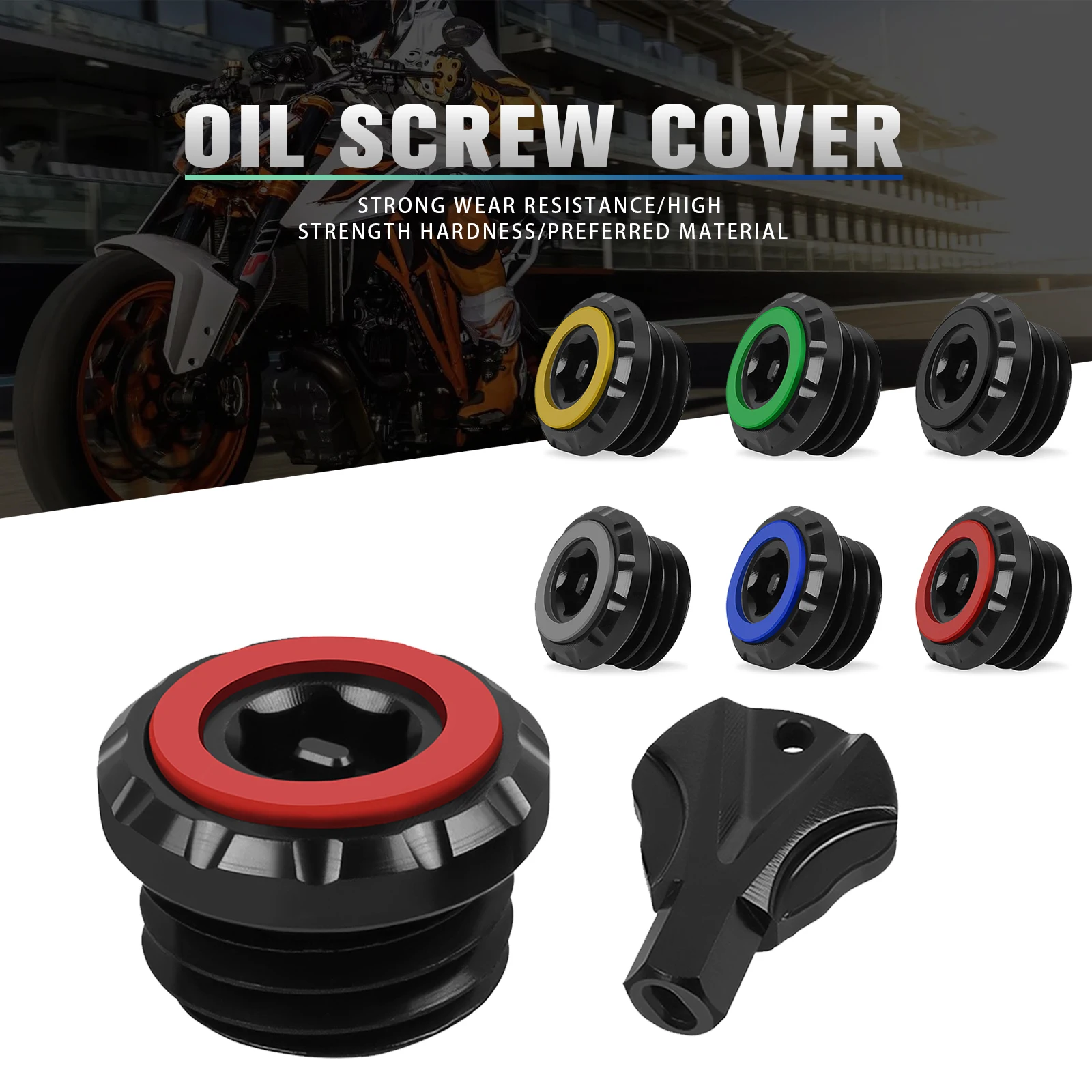 Motorcycle Anti Theft Engine Oil Filler Cap Cover For KTM 1290 Super Duke R 1290 SuperDuke GT 690 DUKE R 790 Duke 990 SUPER MOTO