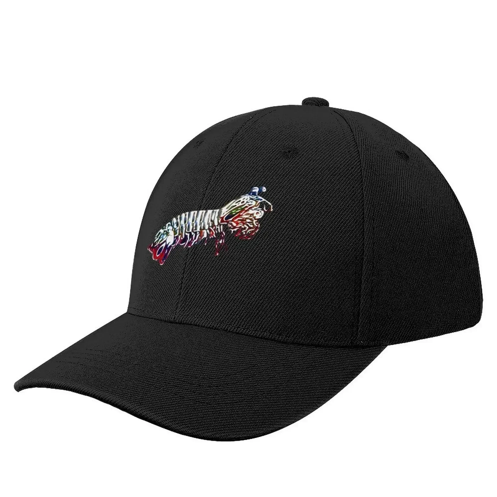 Mantis Shrimp White Alternate DesignCap Baseball Cap Beach Outing Mountaineering Mens Caps Women's