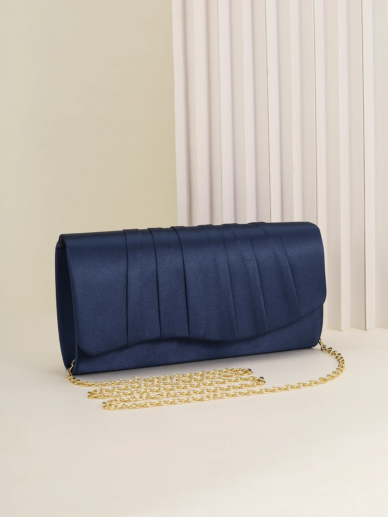 Damen-Dinner-Tasche, plissiert, einfarbig, Clutch, Party, Abendessen, Hochzeit, leicht, luxuriös, Umschlag, Abendtasche für Abschlussball, Abendessen/Bankett – Detail 25