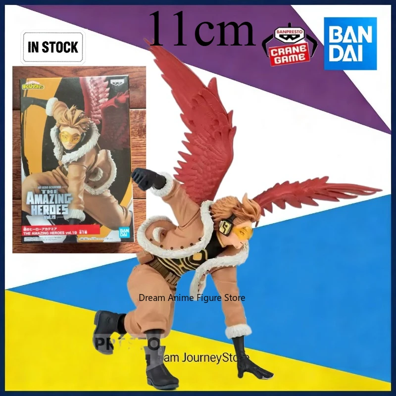 

In stock Original Bandai Glasses Factory My Hero Academia TAH Hawks Scenery Figures Animation Peripherals