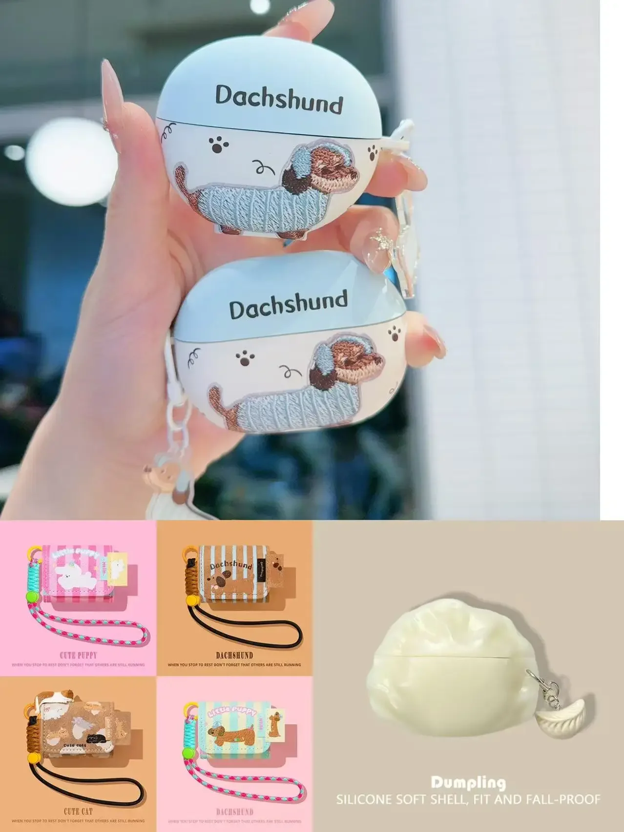 سماعة واقية سيليكون ل Freeclip2 se4 الكلب السجق كليب Freebuds6i 5 برو 4 3 5i 7i صندوق لينة ell بيرسونا #4