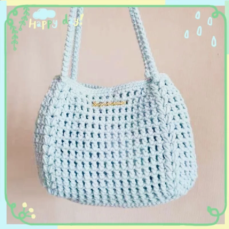 Minimalist mesh handbag, shoulder bag, armpit bag, handmade crochet women's leisure bag, summer cool mobile phone bag gfsk blue tooth self mesh module 10dbm 2 4ghz ble e104 bt12nsp cdsenet 60m support sig mesh v1 0 max 16383 nodes uart interface