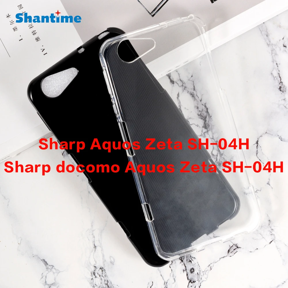 For Sharp Aquos Zeta SH-04H Gel Pudding Silicone Phone Protective Back Shell For Sharp docomo Aquos Zeta SH-04H Soft TPU Case