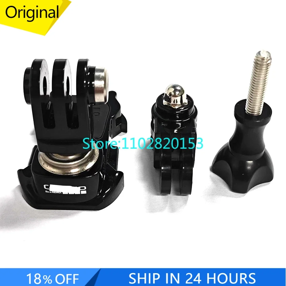 100% Original Ball Joint Buckle 360° Rotation Base Mount Adapter For Gopro Hero 11 10 9 8 7 6 5 4 3 3+ 2 Camera