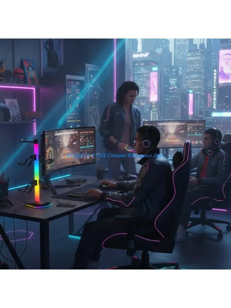  Gaming Gear Storage for Game Controllers and Over Ear Headphones PC Gaming Accessories Plastic Base