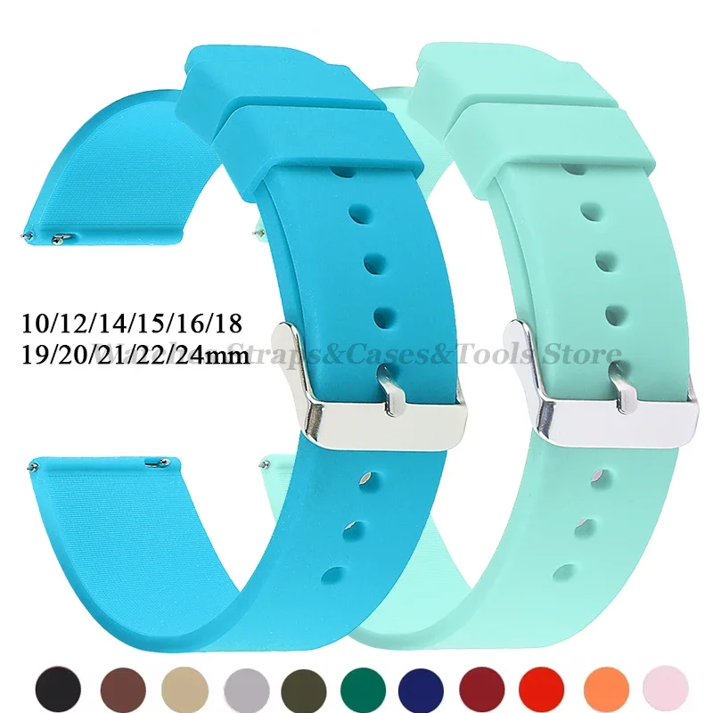 Cinturino Silicone Ricambio Per Garmin Forerunner 10 E 15 – Uomo E Donna – Vestibilità Comoda