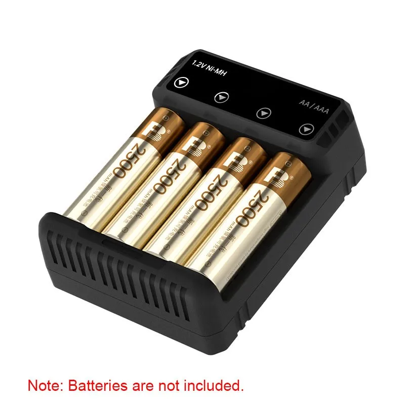 FB-C61 Type-C شاحن بطارية ذكي 4 فتحات لبطاريات AA/AAA 1.2 فولت Ni-MH القابلة لإعادة الشحن #2