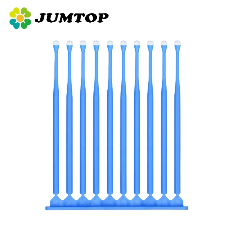 

JUMTOP 10 шт., стоматологический клейкий аппликатор для зубной короны, фарфоровый шпон, одноразовые палочки, кисть, материал для стоматологии