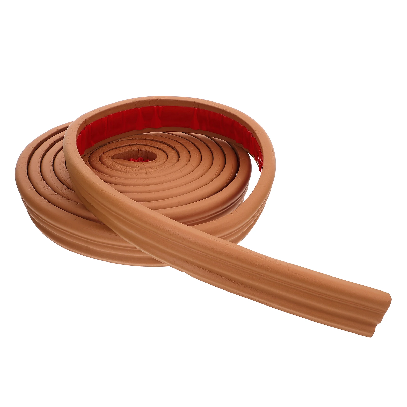 

Self Adhesive Borders Peel And Stick Trim Molding Soft Flexible Lines Easy To Cut Brown Interior Decor Wall Edge