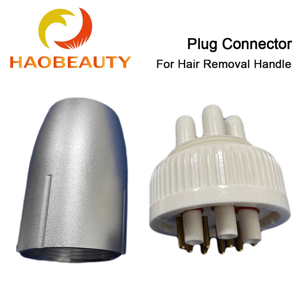 Haobeauty Connector Plug Voor Ipl Opt E-Licht Yag Laser Ontharing Machine Installeren Handvat Schoonheid Onderdelen