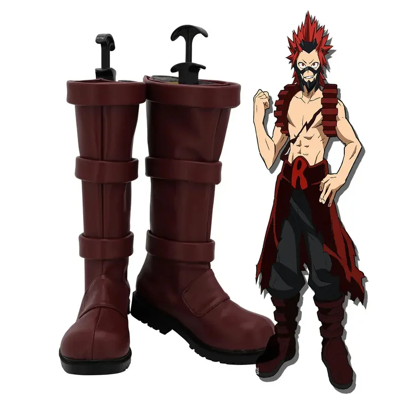 

Boku no Anime Hero My Hero Academia Eijiro Kirishima Cosplay Boots Shoes Party Cosplay Boots Custom Made Shoes