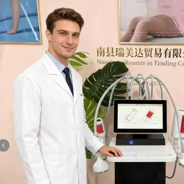 Cavitation Roller Slimming Machine Fat Burning Skin Tightening Fat Reduction Facial Radiofrequency Tip Slimming