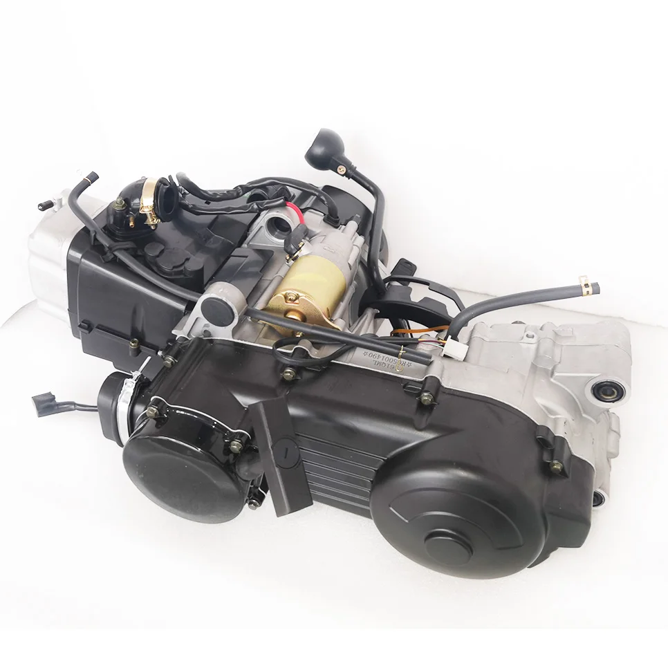 JinLang Air Cooled GY6 200cc Engine with Reverse Gear Pull Start 161QML for 150cc 180cc 200cc  ATV Go Kart Buggy and UTV F170
