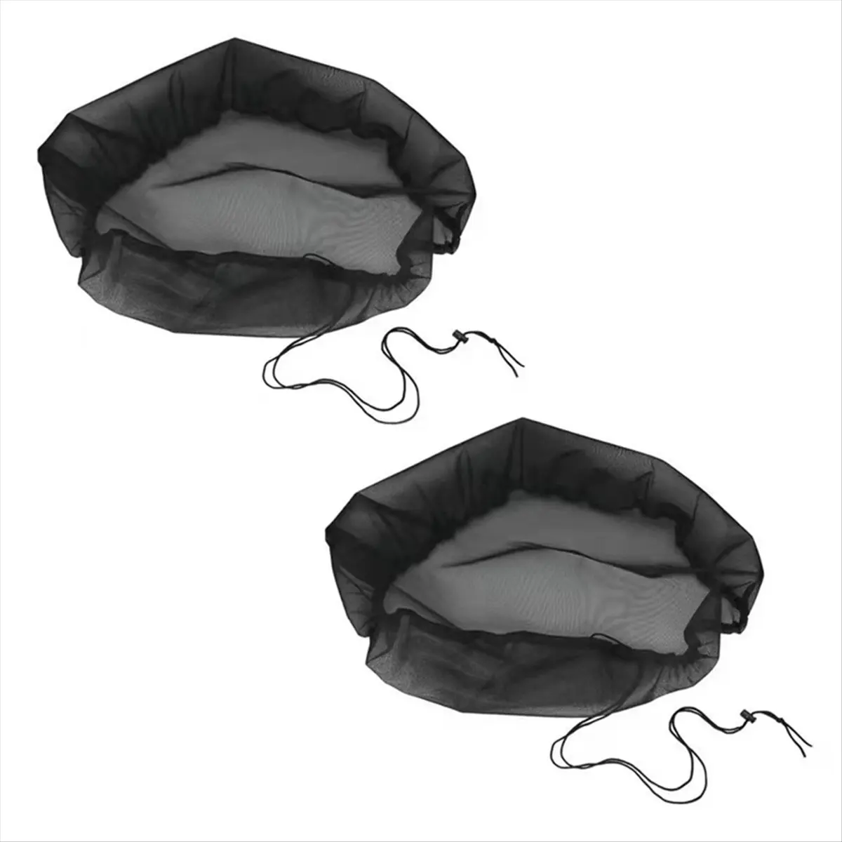 BHBL Mesh Cover for Rain with Drawstring,Rain Collection Barrels Netting Screen to Keep Leaves and Debris Out