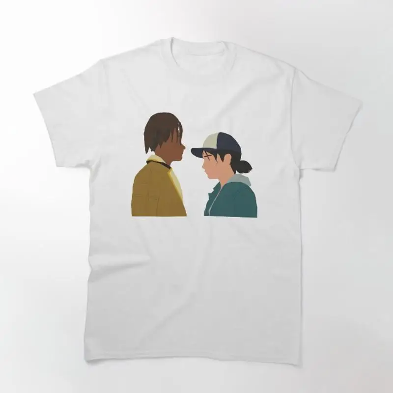 The Walking Dead Game Final Season Clementine And Louis Fan Art T-Shirt