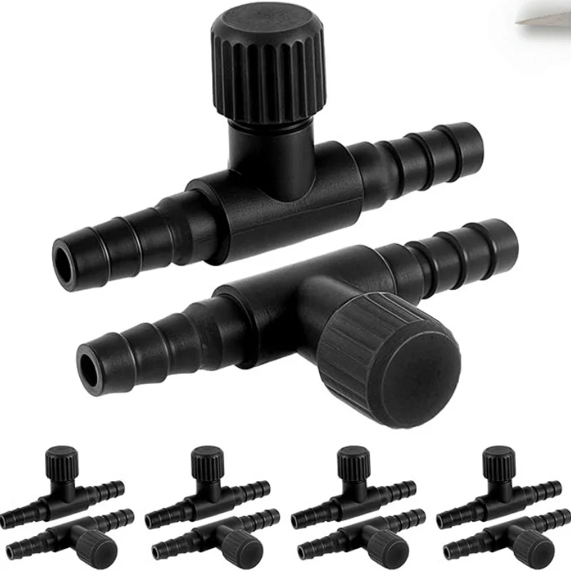 Aquarium-Luftregelventil, Einstellbarer Luftstrom-Durchflussregler für Fischbecken, 4mm Schalter, Luftpumpen-Sauerstoffrohr-Verbinder – Detail 9