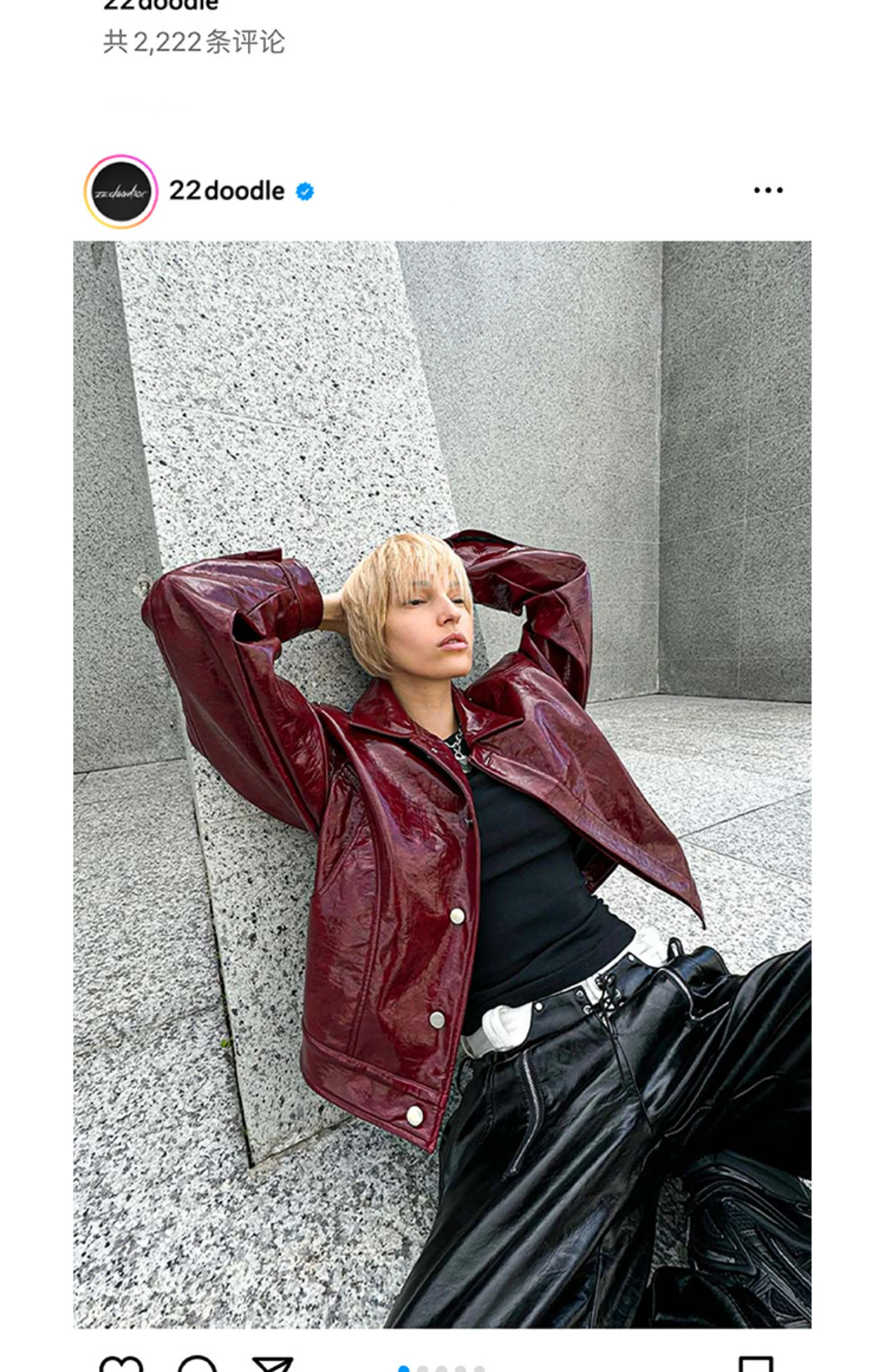 Lautaro Autumn Cool Short Oversized Pu Leather Jacket Women Shoulder Pads Zippper High Quality American Retro Punk Style Clothes