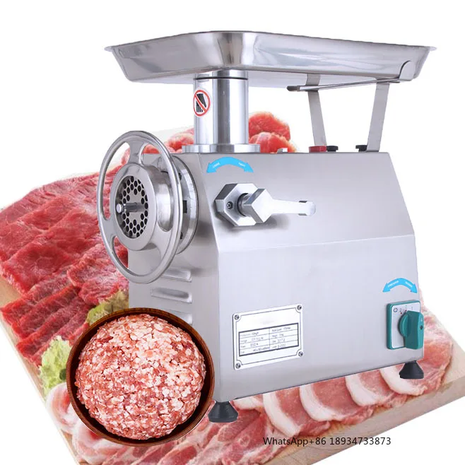 Electrical Meat Grinder 12 22 32 6l Minced Meat Vegetable Spicy Mill 0.6 Meat Cutting Grinding Processing Machine for Sausages