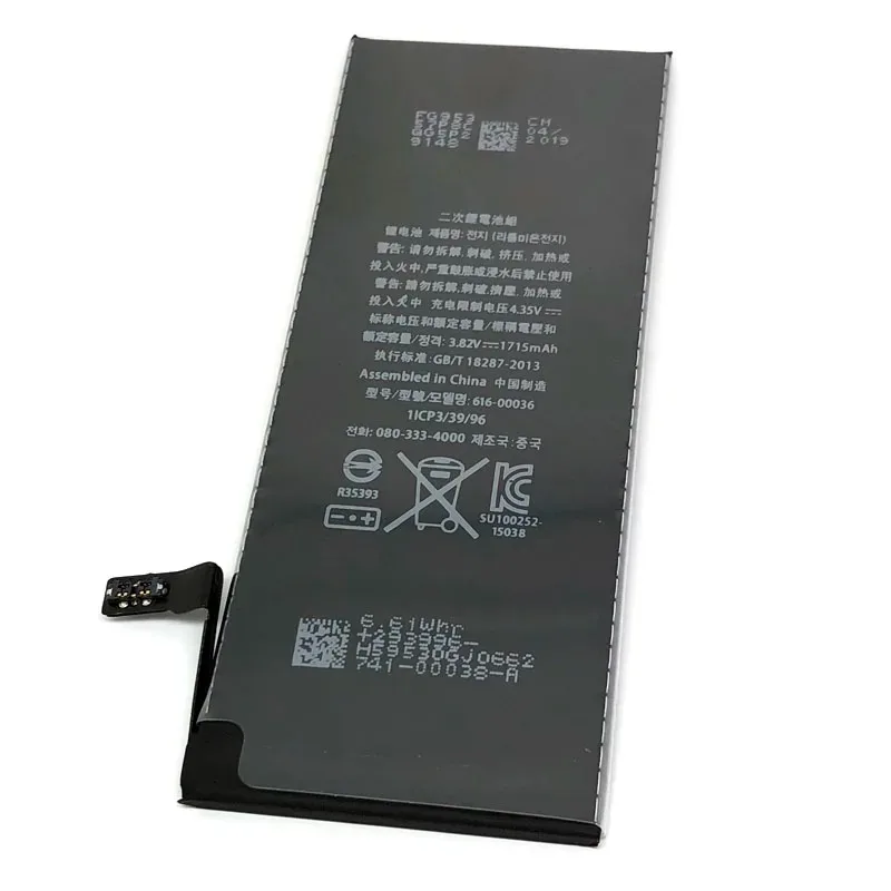 2200mAh High-quality Battery for IPhone 6 6S  SE 7 8 Plus X Xs Max 11 Pro Mobile Phone