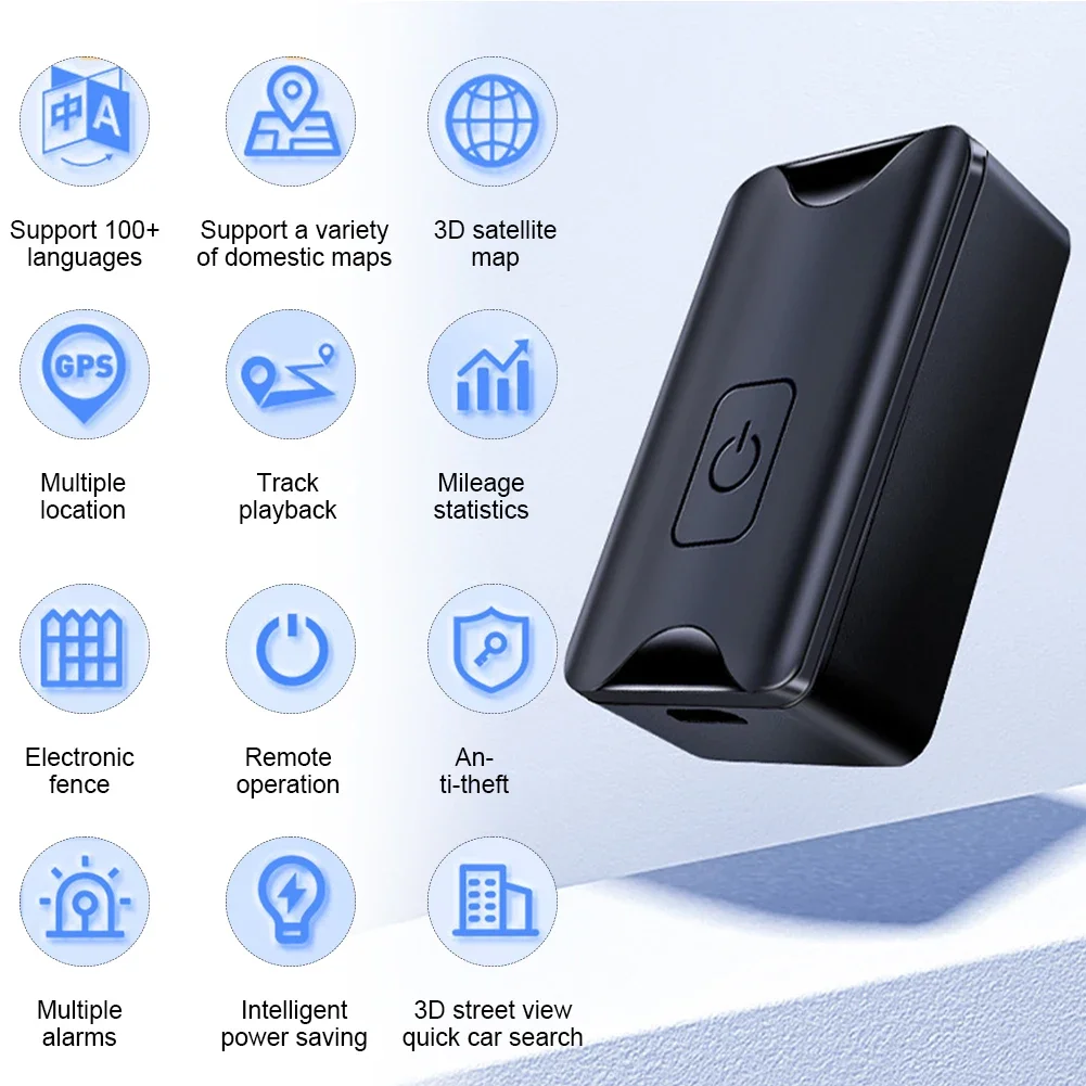 

Микро-GPS-трекер CD для транспортных средств и мотоциклов: отслеживание в реальном времени, защита от угона, мини-GPS для личного использования и предотвращения потерь