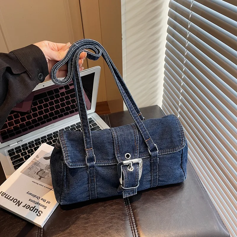 

2025 Vintage Underarm Bag for Women, Genuine Leather Large Capacity Multi-way Shoulder Crossbody Purse, Retro Chic Work Tote