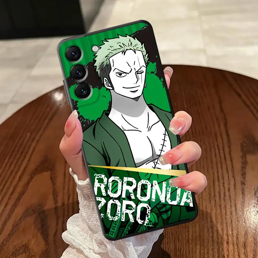 أسود لينة غطاء الهاتف حقيبة لهاتف سامسونج غالاكسي A23 A53 A32 A36 A35 A26 A72 A22 A52 A24 A55 A41 A25 A71 A51 A73 أنيمي قطعة واحدة