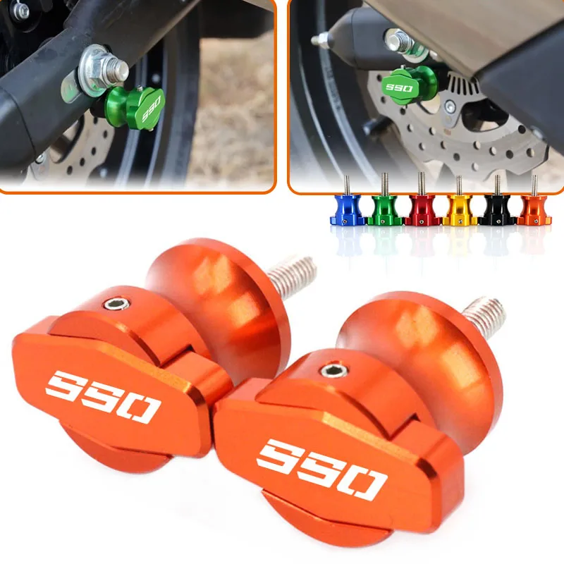 

Motorcycle CNC Frame Stands Screws sliders Swingarm Spools Slider Fit For DUKE 990 2024-2025