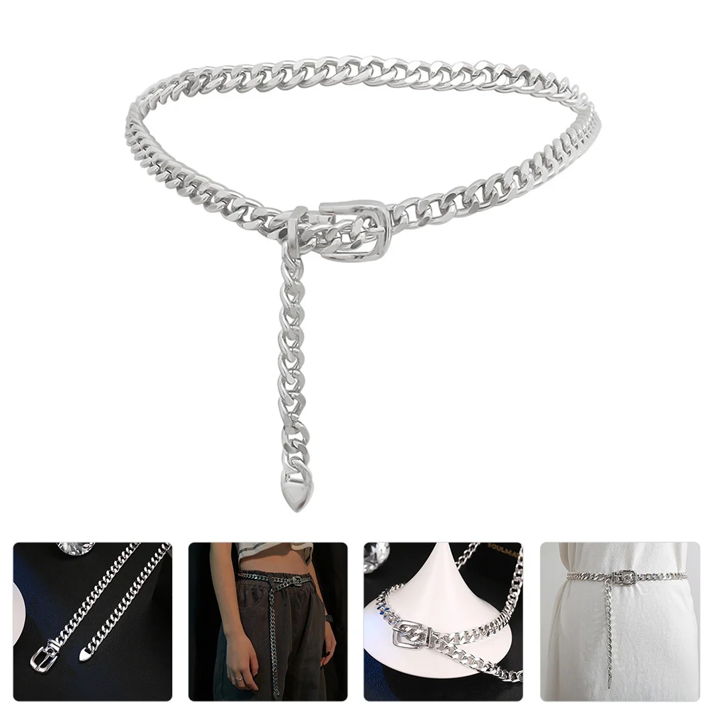 

1pc Adjustable Metal Durable Fashion Body For Dress Jeans Beach Party Prom Wedding Waist Belt Trousers Chain Dress Waist Chain
