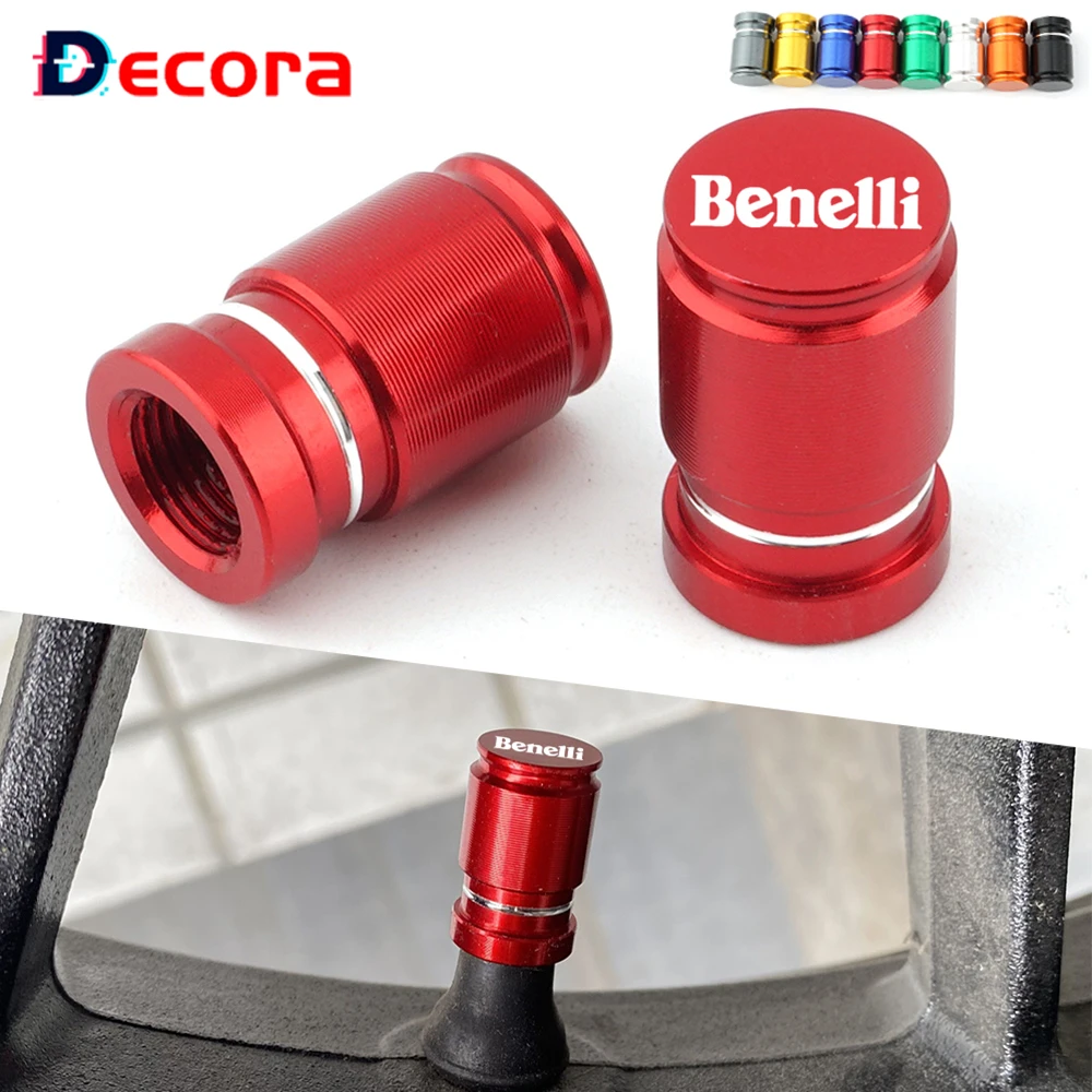 Motorcycle Tire Valve Caps Cover For Benelli TRK 502 502X 502C 302S 752S TNT125 Leoncino 500 BJ500 250 BJ250 TNT 300 600 150S